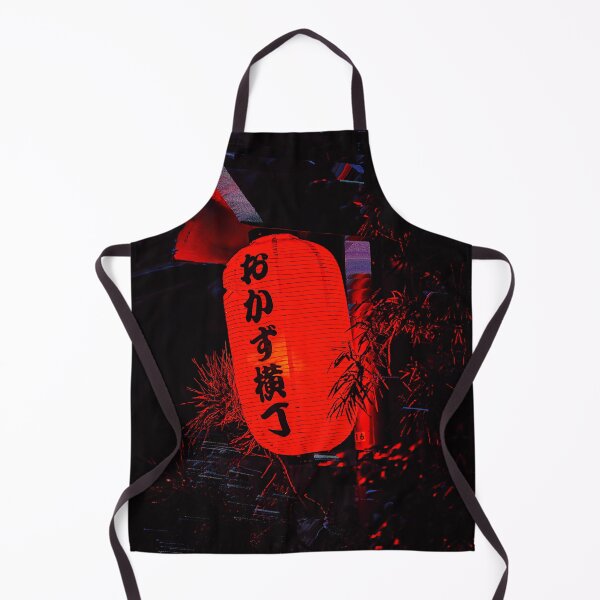 Artikelvorschau, Rote japanische traditionelle Laterne Glitch Art entworfen und verkauft von glitchhub.