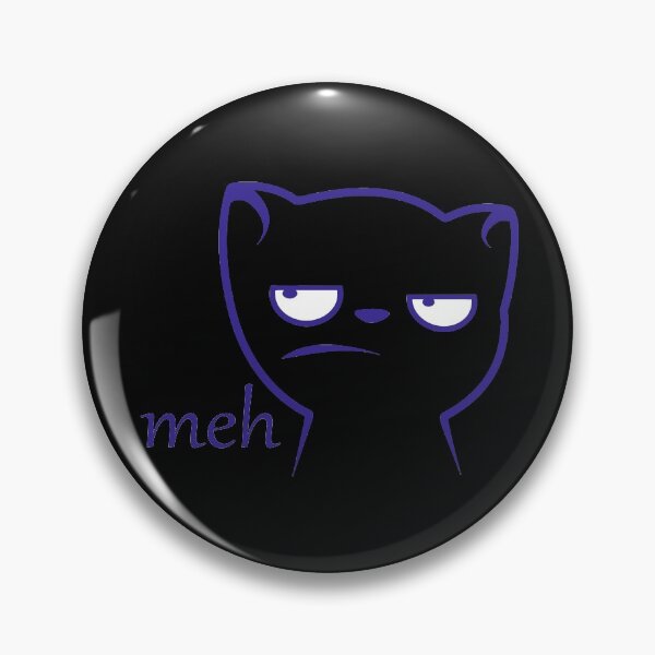 Item preview, Funny Meh Cat designed and sold by NuarzDesign.