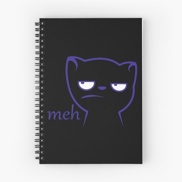 Item preview, Funny Meh Cat designed and sold by NuarzDesign.