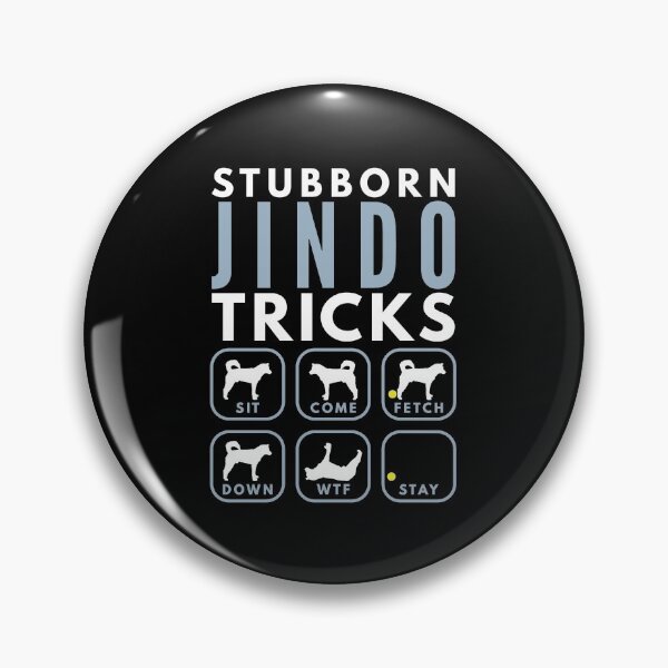 Item preview, Stubborn Jindo Tricks - Dog Training designed and sold by DoggyStyles.