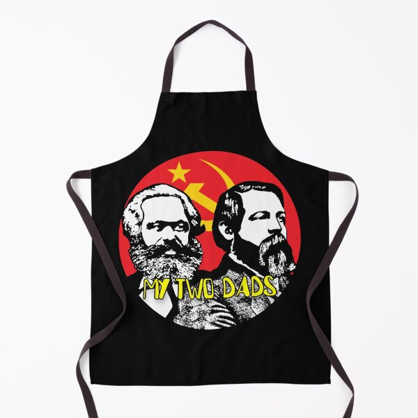 Item preview, Marx And Engels Two Dads designed and sold by RevolutionInPaint.