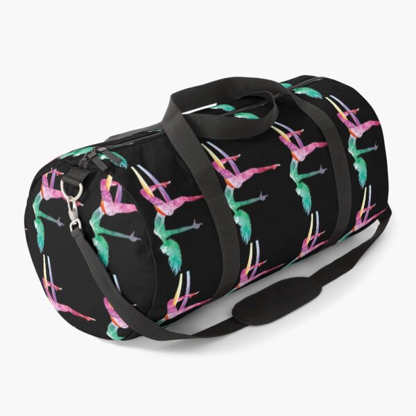Item preview, Aerial Yoga Acrobatic Sport Aerialist Gymnastics Watercolor Workout designed and sold by Merchking1.