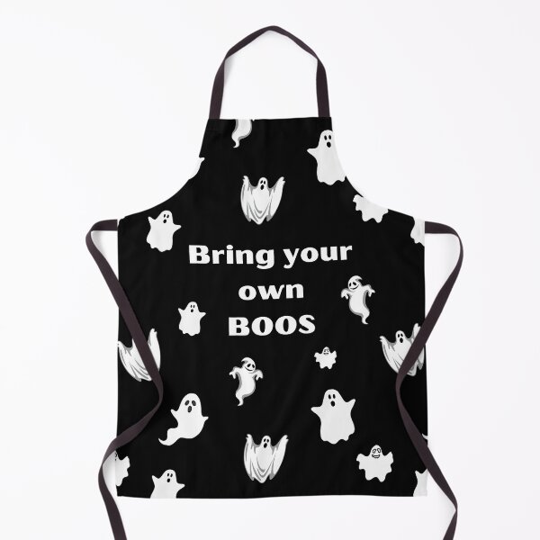 Item preview, Bring Your Own Boos Black and White Halloween Design designed and sold by EndlessDoodles.