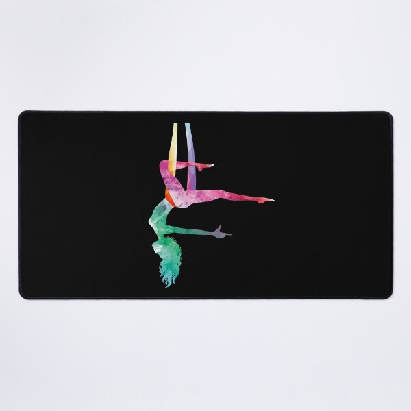 Item preview, Aerial Yoga Acrobatic Sport Aerialist Gymnastics Watercolor Workout designed and sold by Merchking1.