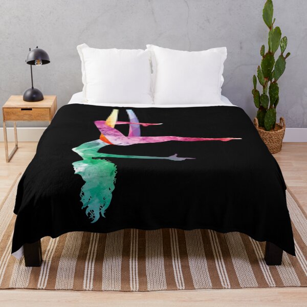 Item preview, Aerial Yoga Acrobatic Sport Aerialist Gymnastics Watercolor Workout designed and sold by Merchking1.