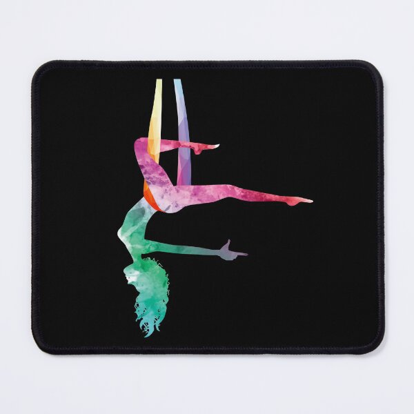 Item preview, Aerial Yoga Acrobatic Sport Aerialist Gymnastics Watercolor Workout designed and sold by Merchking1.
