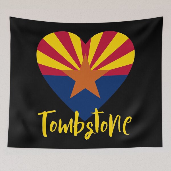 Item preview, Mens Funny I Love Tombstone Arizona State Flag Heart Gifts For Movie Fans designed and sold by KareemPollich.