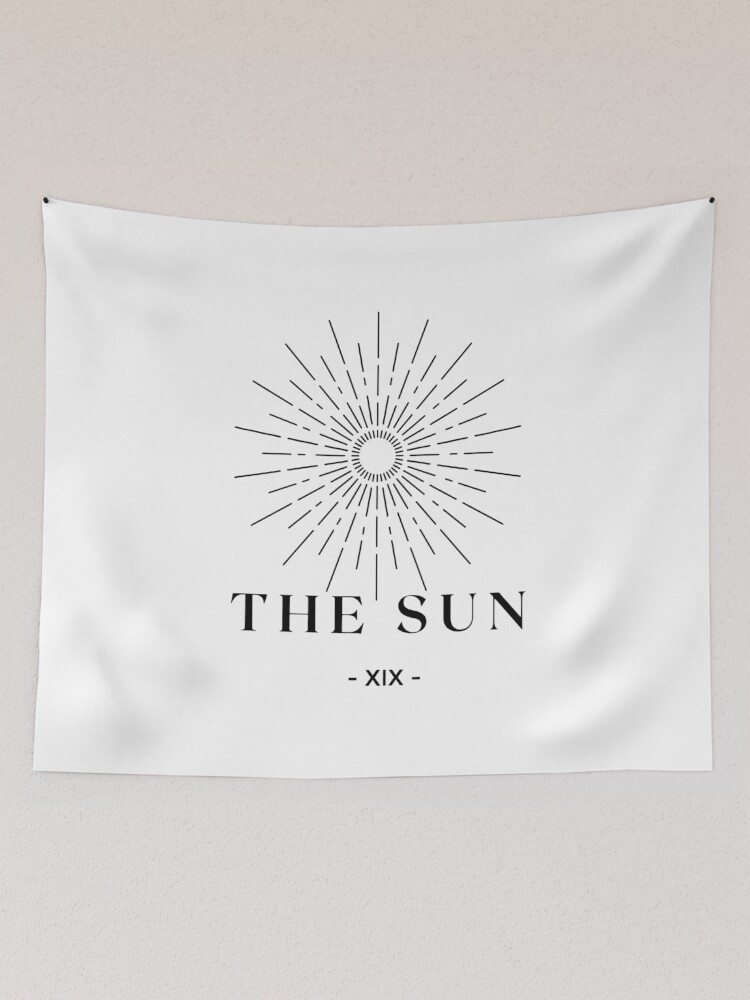 Xix the sun discount tapestry