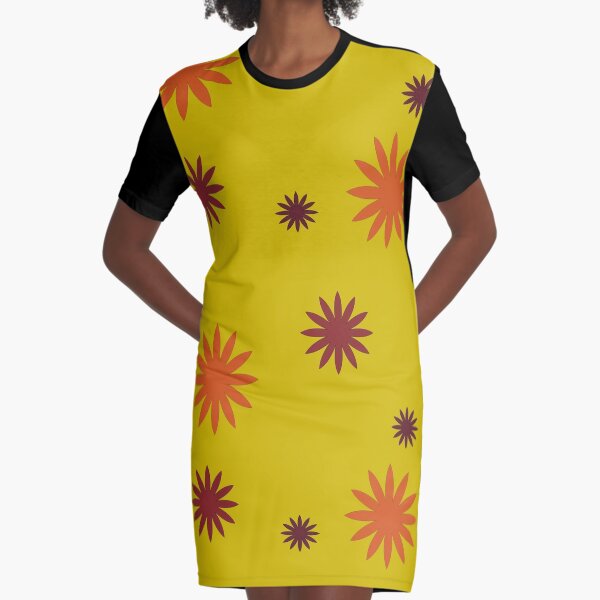 FLOWER 1 - NESCI Graphic T-Shirt Dress