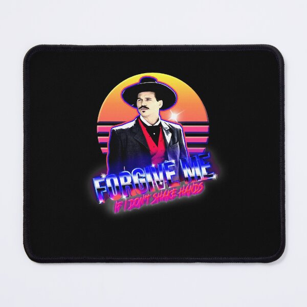 Item preview, Mens Womens Doc Holliday Forgive Me If I Don'T Shake Hands Retro Classic Fans designed and sold by KareemPollich.