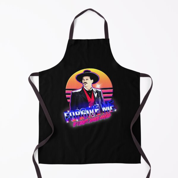 Item preview, Mens Womens Doc Holliday Forgive Me If I Don'T Shake Hands Retro Classic Fans designed and sold by KareemPollich.