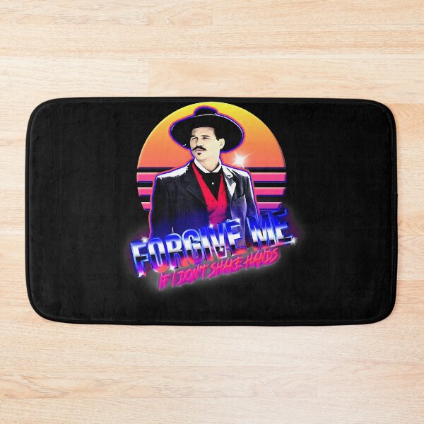 Item preview, Mens Womens Doc Holliday Forgive Me If I Don'T Shake Hands Retro Classic Fans designed and sold by KareemPollich.