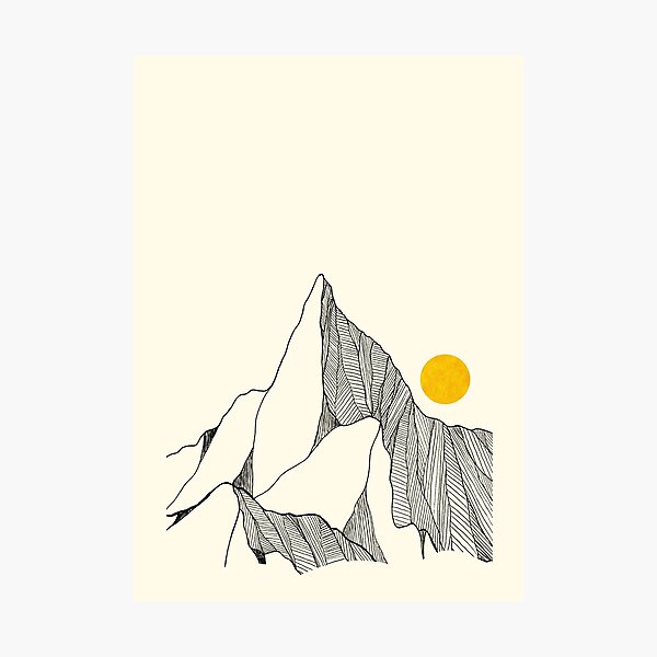 Item preview, The cracked rock peaks designed and sold by Swadeillustrations.