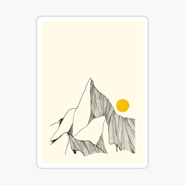 Item preview, The cracked rock peaks designed and sold by Swadeillustrations.
