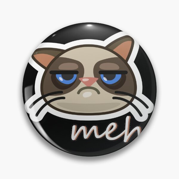 Item preview, Funny Meh Cat designed and sold by NuarzDesign.