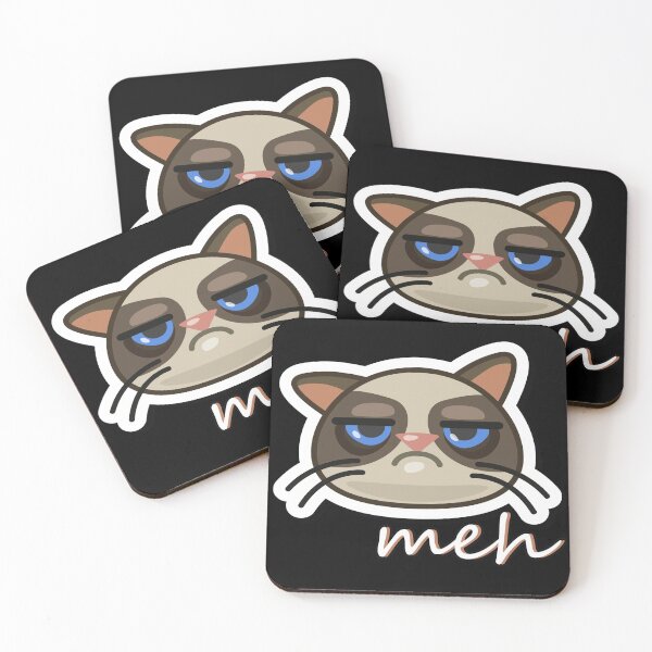 Item preview, Funny Meh Cat designed and sold by NuarzDesign.