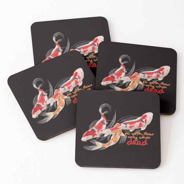 Item preview, Koi Fish in the Water - Freedom of life Quotes designed and sold by asprse.