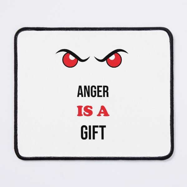 Item preview, Anger Is Gift Funny Quotes designed and sold by Blok45.