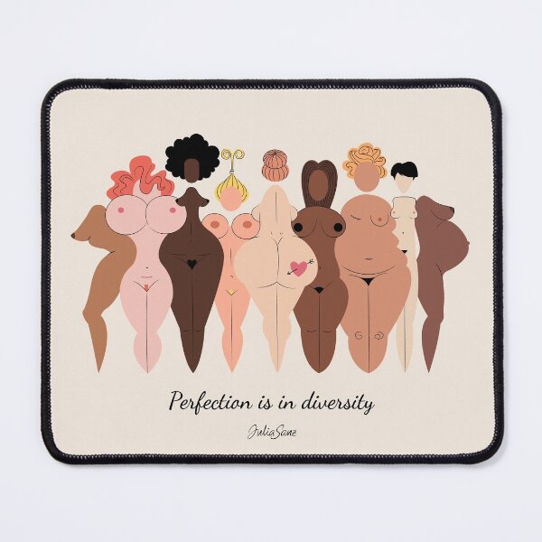 Item preview, White - Perfection is in diversity designed and sold by Julia Sanz.