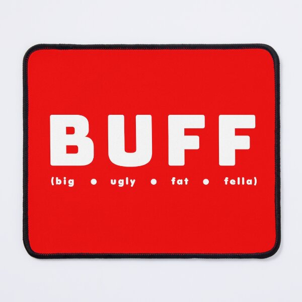 Item preview, BUFF, funny joke for big guy designed and sold by artColourized.