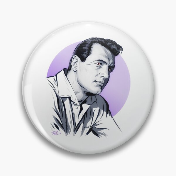 Item preview, Rock Hudson - An illustration by Paul Cemmick  designed and sold by greal198.