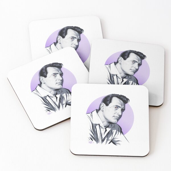Item preview, Rock Hudson - An illustration by Paul Cemmick  designed and sold by greal198.
