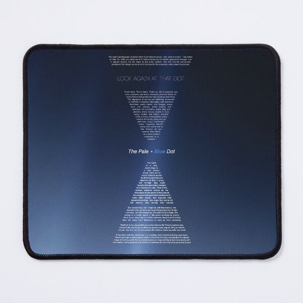 Item preview, Carl Sagan, Pale Blue Dot - revisited 2020 | Mark Posters & Prints designed and sold by artColourized.