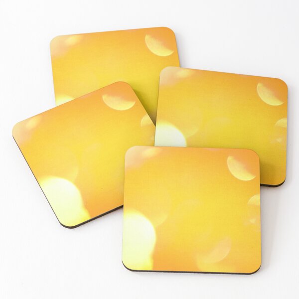 Item preview, Golden yellow bokeh lights designed and sold by Alelmisira.