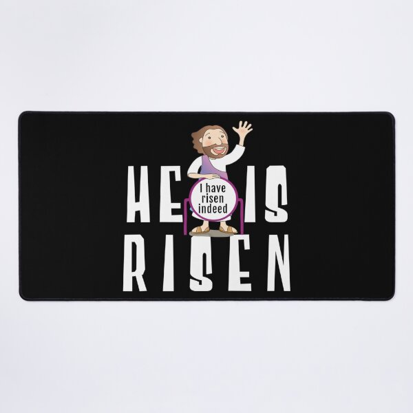 Item preview, He is Risen - I Am Risen Indeed, says Jesus! Easter designed and sold by TheKingdomAttic.