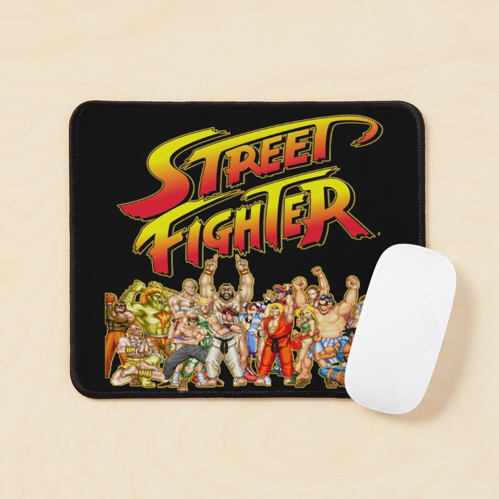 Higround x Street Fighter Victory Pose Mousepad White/Red - US
