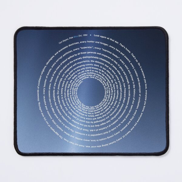 Item preview, Carl Sagan Pale Blue Dot - revisited 2020 | Spiral-design Posters & Prints designed and sold by artColourized.