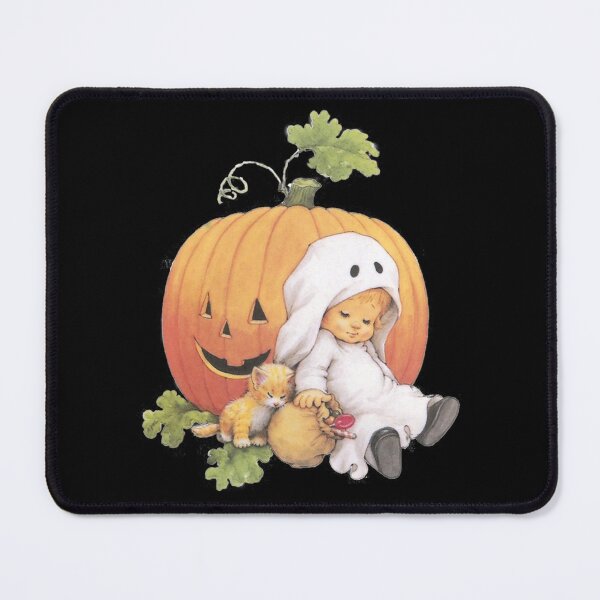 Item preview, Cute Baby With Cat And Pumpkin designed and sold by ConnieHolt.