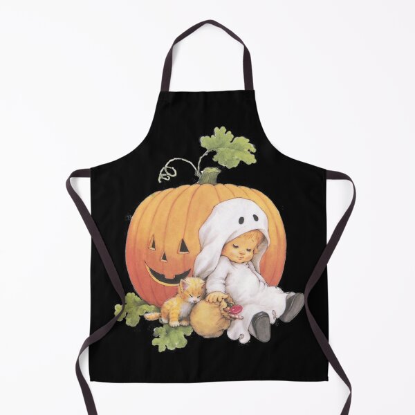 Item preview, Cute Baby With Cat And Pumpkin designed and sold by ConnieHolt.