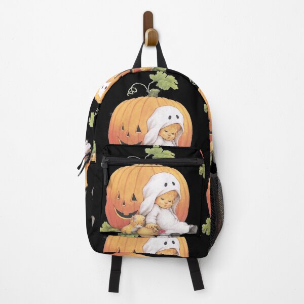 Item preview, Cute Baby With Cat And Pumpkin designed and sold by ConnieHolt.