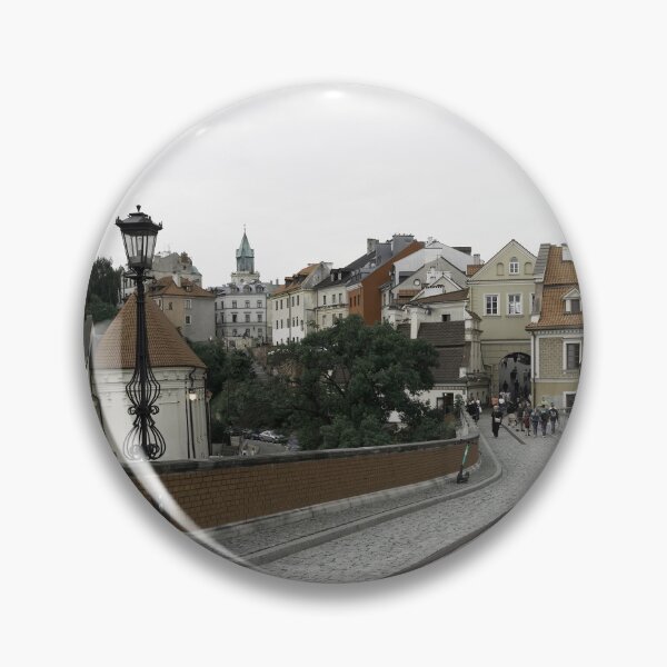 Item preview, Old Town in Lublin old town view from bridge designed and sold by Claraveritas.