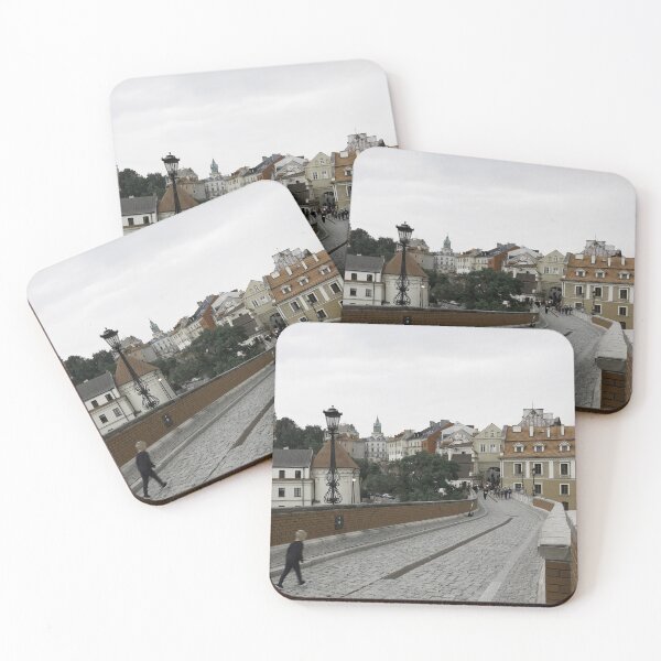 Item preview, Old Town in Lublin old town view from bridge designed and sold by Claraveritas.