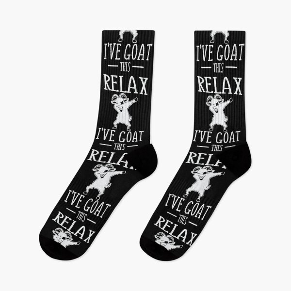Item preview, Dabbing Goat Relax I've Goat This, Funny Animal Farmers Goat designed and sold by Merchking1.