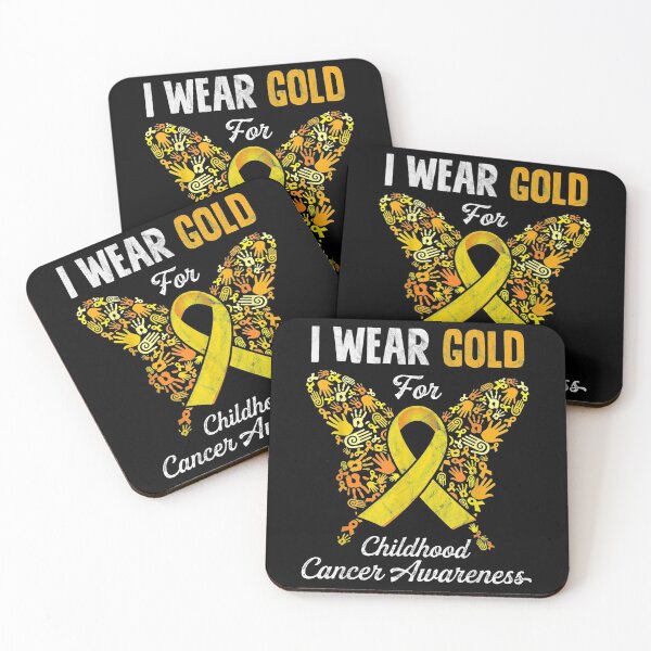 Item preview, I Wear Gold For Childhood Cancer Awareness Gift designed and sold by danielleclh.