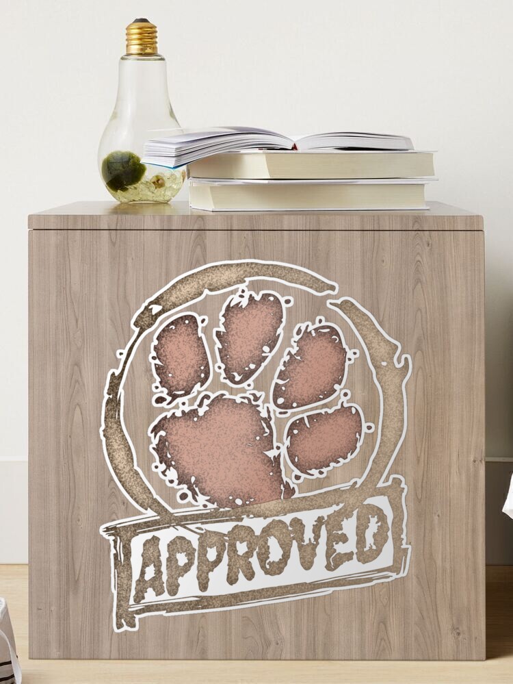 Paw Stamp of Approval Sticker for Sale by v-nerd