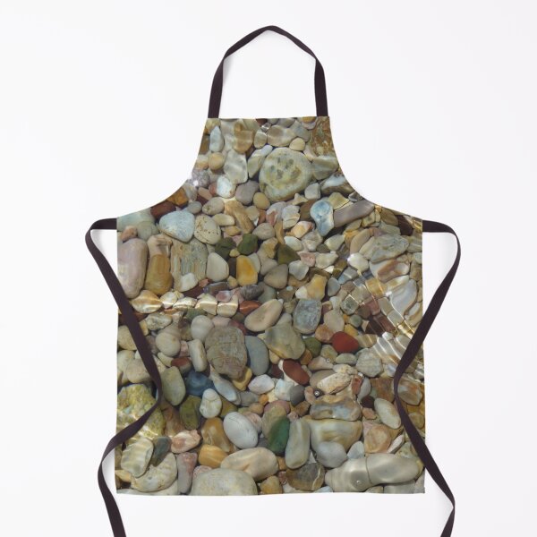 Item preview, Amazing colorful stones in the sea at a beach in Lefkada, Greece - natural stones designed and sold by Designbyfia.