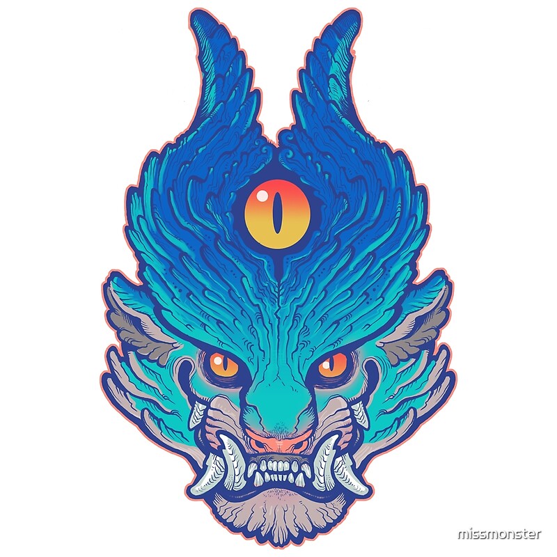 "Blue Demon" by missmonster | Redbubble