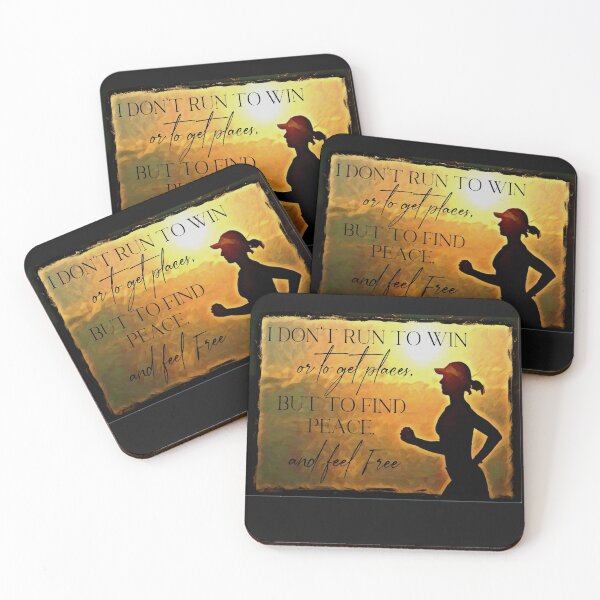 Item preview, I don’t run to win or get places, but to find peace +feel free designed and sold by HamiltonmagicTs.