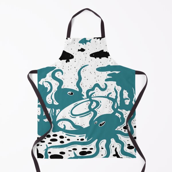 Item preview, Unidentified Submerged Object Black and Teal designed and sold by ingah-art.