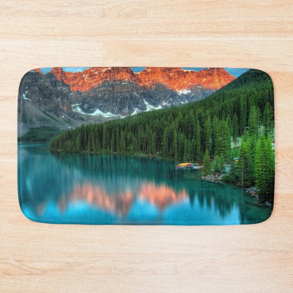 Item preview, Colorful Lake  with hill designed and sold by SceneryGallery.