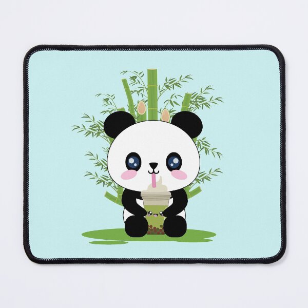 Item preview, just a panda who loves boba tea designed and sold by samah82.