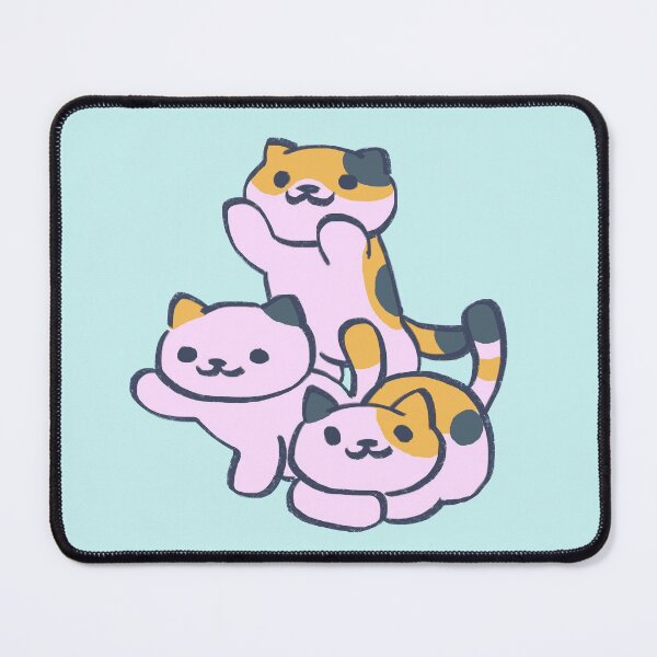 Item preview, I draw that wallpaper dottie, callie, and sunny calico cats gang / neko atsume designed and sold by RansRoom.