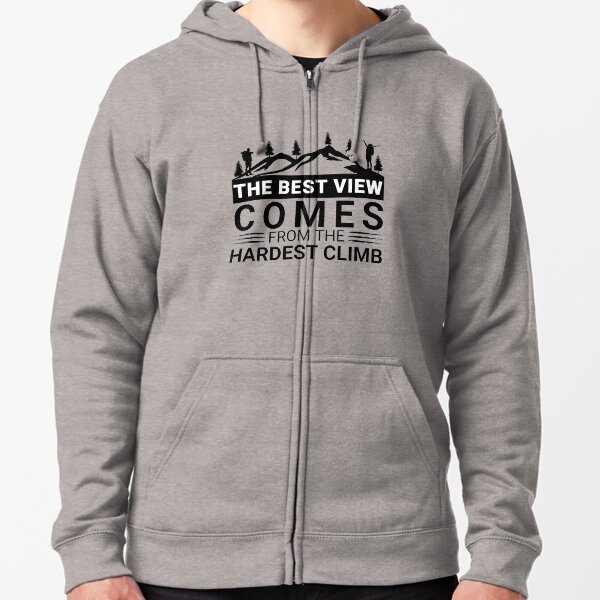 Item preview, The Best View Comes From The Hardest Climb designed and sold by Rubab Designs.