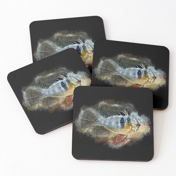 Item preview, Butterfly cichlid - Mikrogeophagus ramirezi designed and sold by AquariumLutter.