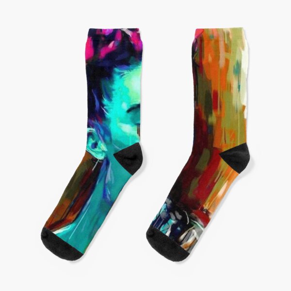 rainbow tears Socks