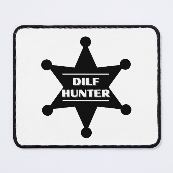 Item preview, DILF Hunter Black badge designed and sold by CaitU.